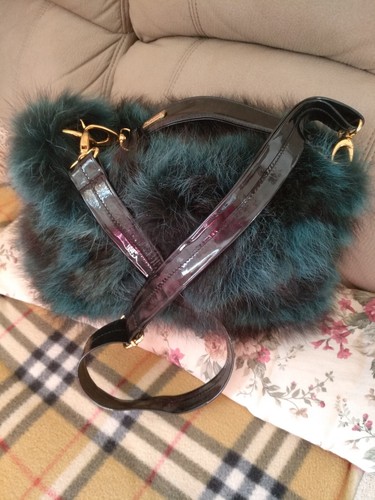 Borsa pelliccia vera volpe - borsa,