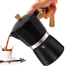 Black aluminum classic - aluminum, moka