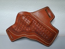 FONDINA REVOLVER SELLERIA EL PASO TEXAS USA 357 R4" LEATHER VINTAGE Smith&Wesson