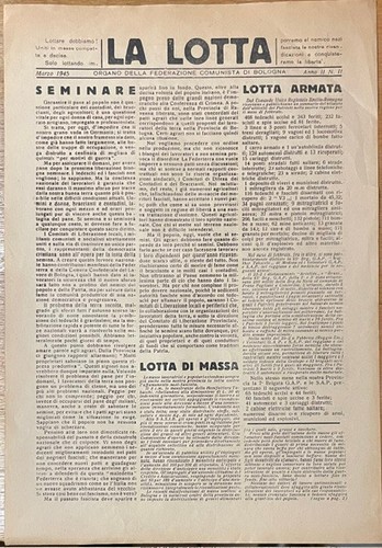 Lotta marzo 1945 organo - la, 1945.