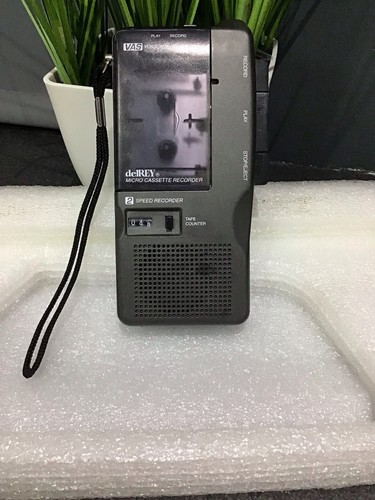 Delrey micro cassette recorder - delrey,