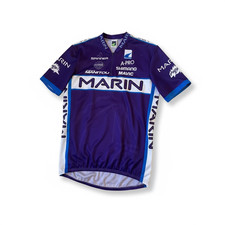 maglia ciclismo vintage anni '90 Marin mountain bike made in Italy taglia XL viola