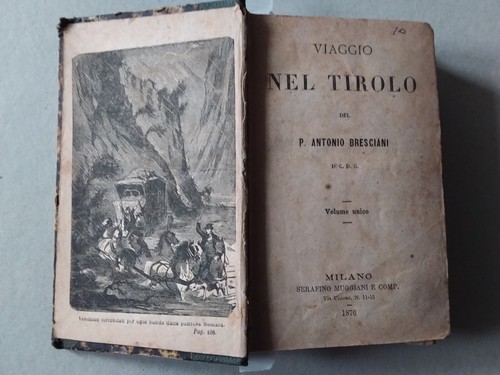 1876 viaggio nel tirolo - viaggio,