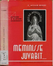 Meminisse juvabit…. Lettere a giovani sacerdoti. P. Attilio Misani. 1961. IV ED.