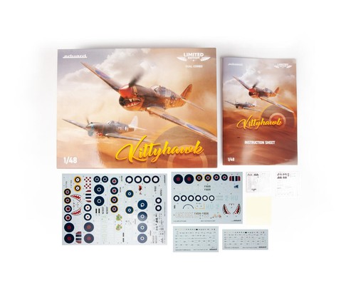 Eduard kittyhawk doppia - 1/48,