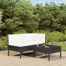 Divani da Giardino Set 3pz con