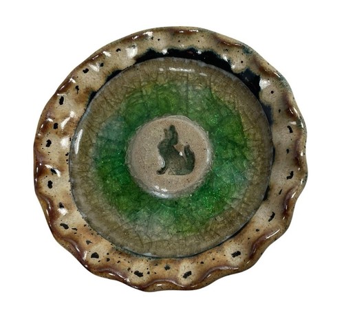 Piatto portagioie ceramica - piatto, in