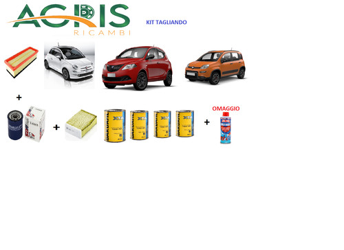 Kit tagliando fiat 500 panda - kit,