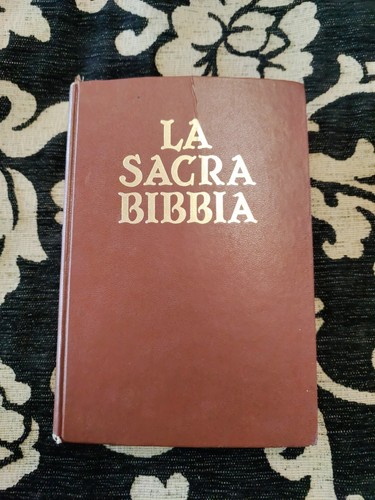 Sacra bibbia edizione - la,