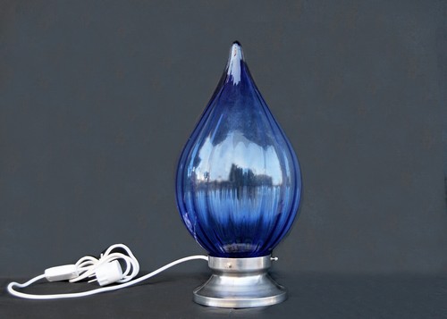 Lampada vintage anni - , vetro