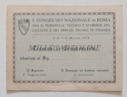 Congresso nazionale roma - nazionale,