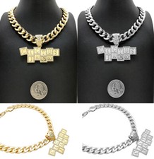 Collana catena cubana hip hop