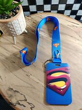 PORTA BADGE SUPERMAN LACCETTO