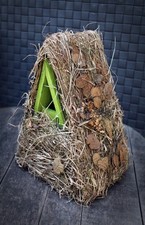 Casetta nido voliera mimetica