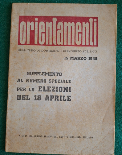 Orientamenti per elezioni - orientamenti,