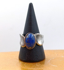 LAPISLAZZULI CAPOCHON ANELLO A