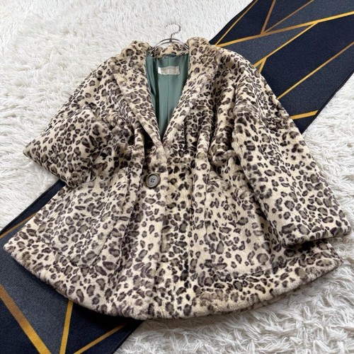 Cappotto pelliccia stampa