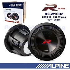 Subwoofer alpine w10d2 - alpine, r2-w10d2