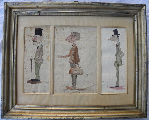 Caricature macchiaioli - 3,