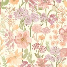 Carta da parati prato fiori
