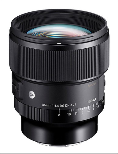 Obiettivo sigma 85 - 85, mm