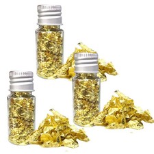 3 Bottiglie Oro Commestibile