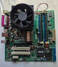 Scheda Madre Asus  IP4BL-ME Lga775 + Processore + Dissipatore+ram 4gb