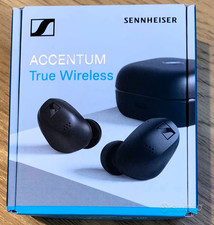SENNHEISER ACCENTUM TRUE WIRELESS BLACK AURICOLARI SENZA FILI NERI NUOVI
