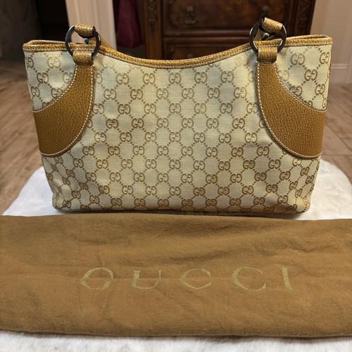 Borsa gucci tela e - in,