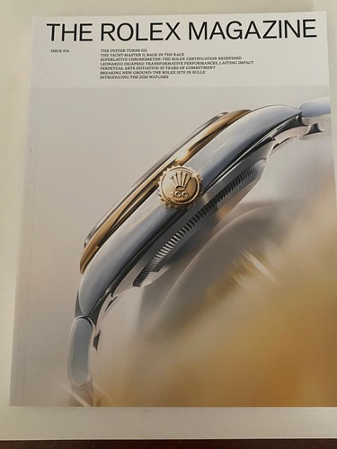 The rolex magazine issue - rolex, n.