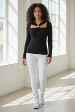 Maglia nera elegante