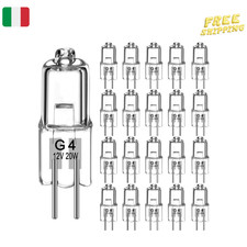 20 Lampadine Alogene G4 20W