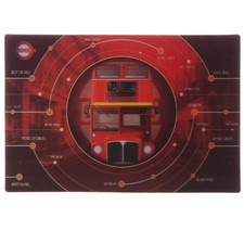 Cartolina in 3D con autobus