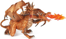 - Figurina Drago Dorato a Due