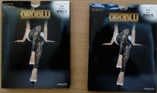 Leggings Donna OROBLU' in pizzo Tg. S/M 2 pz. (1 Safari+1 Black)