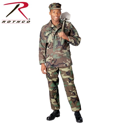 Rothco camo field jacket - rothco,