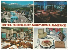 RIETI (004) - AMATRICE Hotel Ristorante "Nuovo Roma" (vedute) - FG/Non Vg