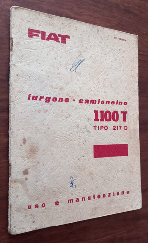 B4778 fiat furgone camioncino - b4778,