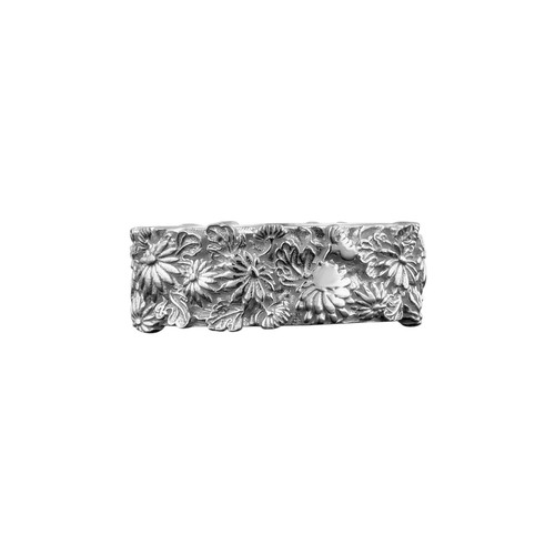 Anello con teschio fiore - anello,