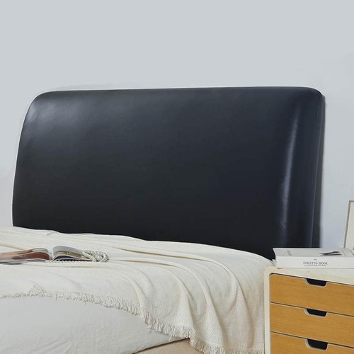 Copritestiera pelle nera - in, pu