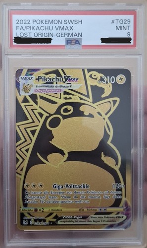 Pokemon psa9 pikachu vmax - pokemon,