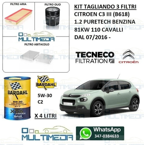 Tagliando filtri olio - 3,