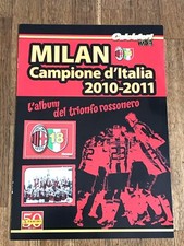 Album figurine Panini MILAN CAMPIONE ITALIA 2010 2011 Calciatori Mag Stickers