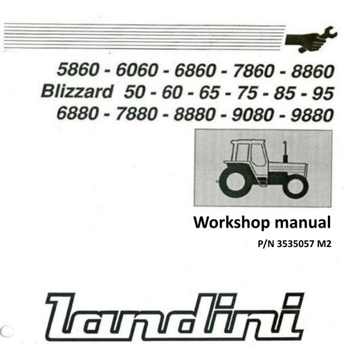 Manuale officina per landini - per,