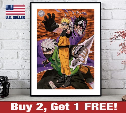 Poster naruto uzumaki kakashi - naruto,