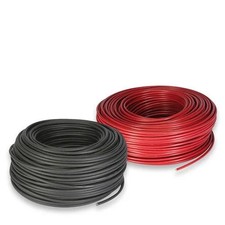 Set Cavo Solare 4mm 20mt Rosso