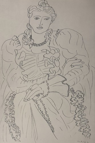 Henri matisse jeune fille à - matisse,,
