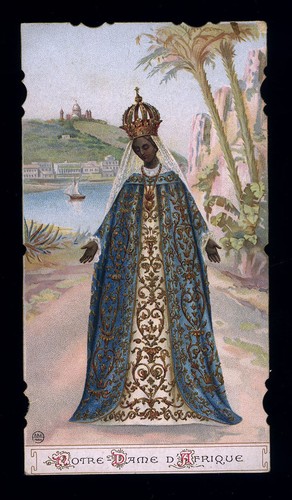 Antico santino cromo holy - santino, card