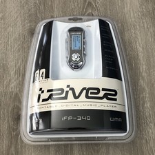 iRiver iFP-340 Silver Black 64MB Lettore Musicale Digitale Portatile Nuovo Sigillato