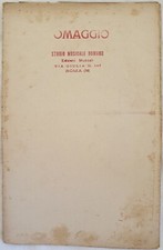 SPARTITO MINUETTO UGO SOLAZZI 1925 EDIZIONI AROMANDO COMPLETO 